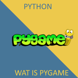 Wat is PyGame